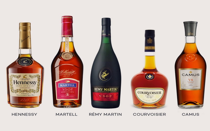 Các loại rượu Cognac